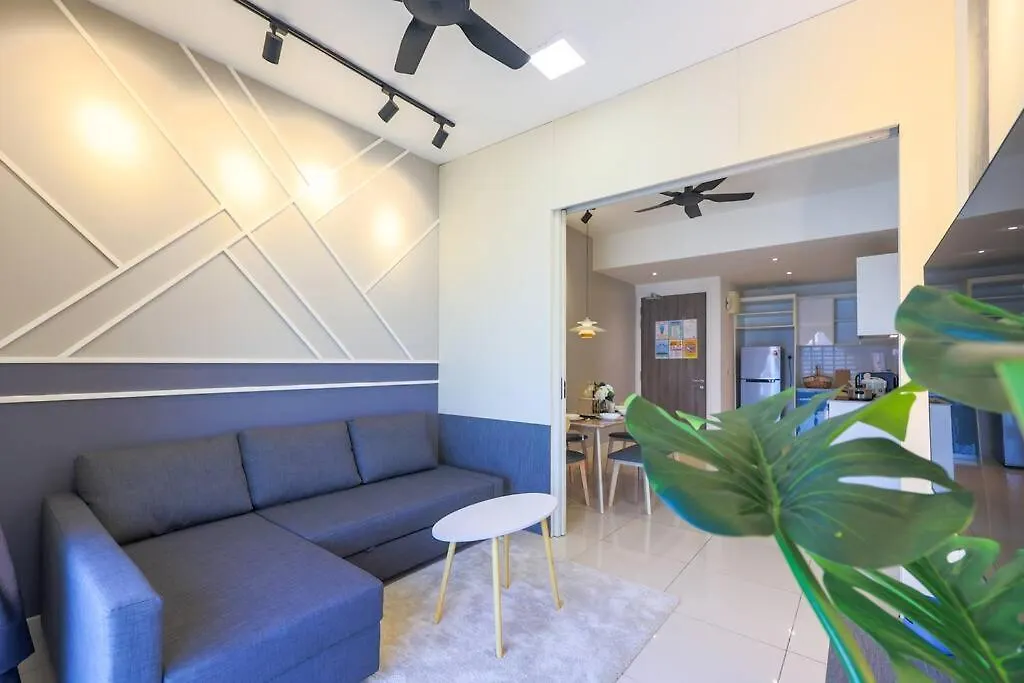 Daire Continew Trx Corner House +2 Balconies +2 Rooms Kuala Lumpur Malezya
